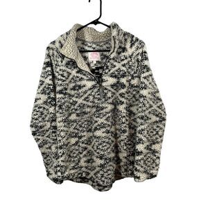 Cozy Sherpa Quarter Zip Pullover